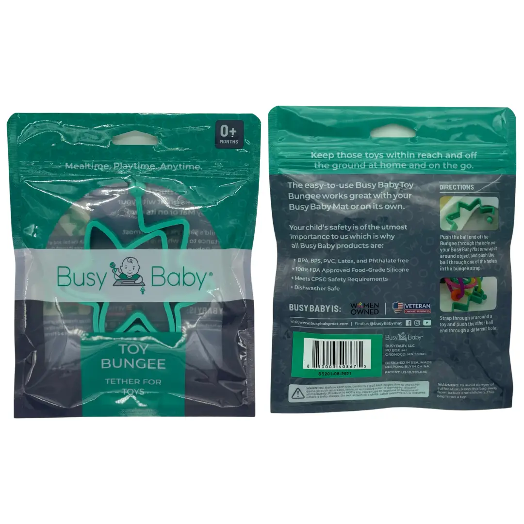 Busy Baby Teether & Training Spoon - Spearmint