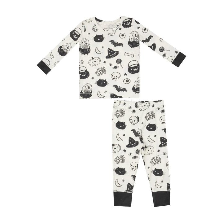 Black & White Halloween Loungewear Set