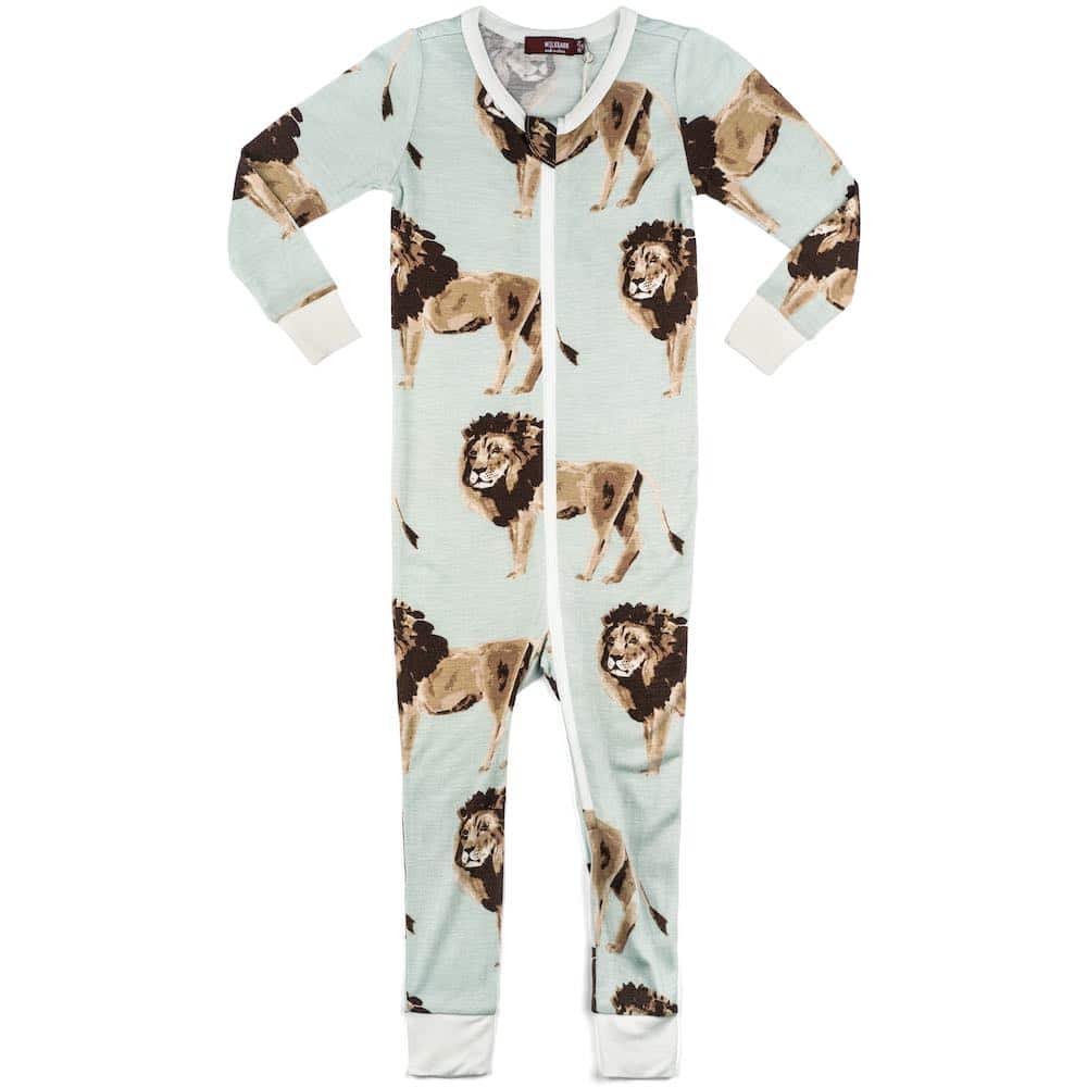 Bamboo Zipper Pajama