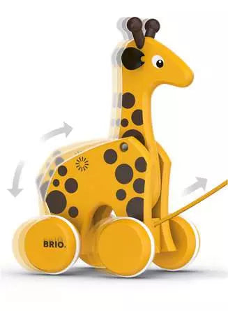 Pull Along Giraffe