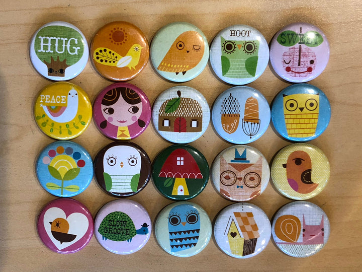 Tree Hugger Buttons