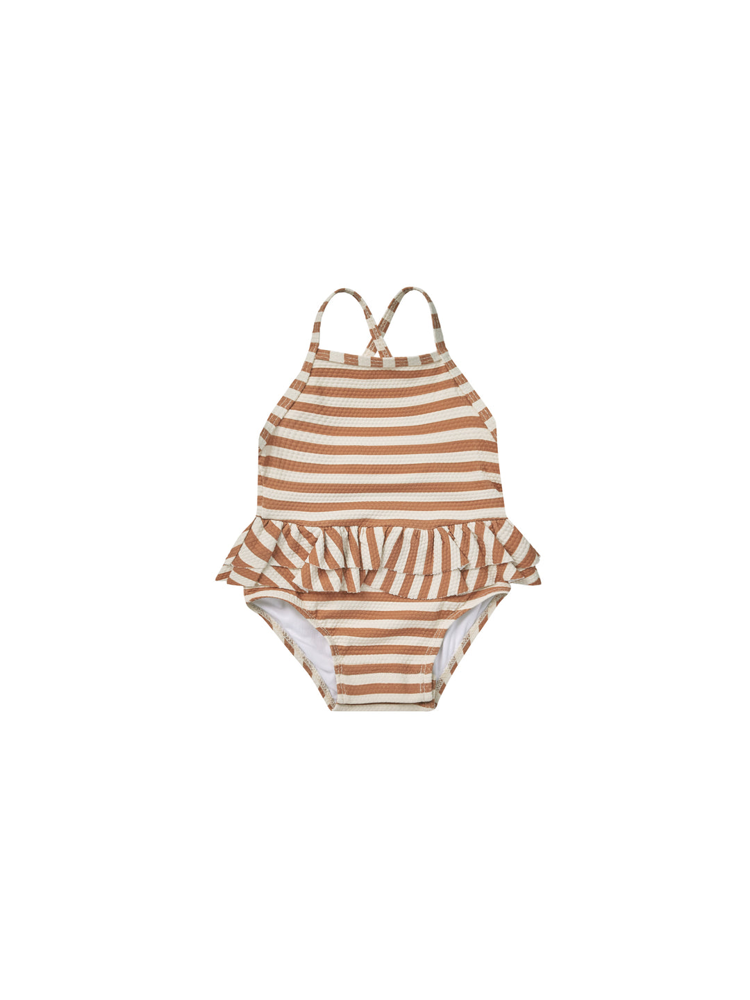 Ruffled One-Piece Swimsuit