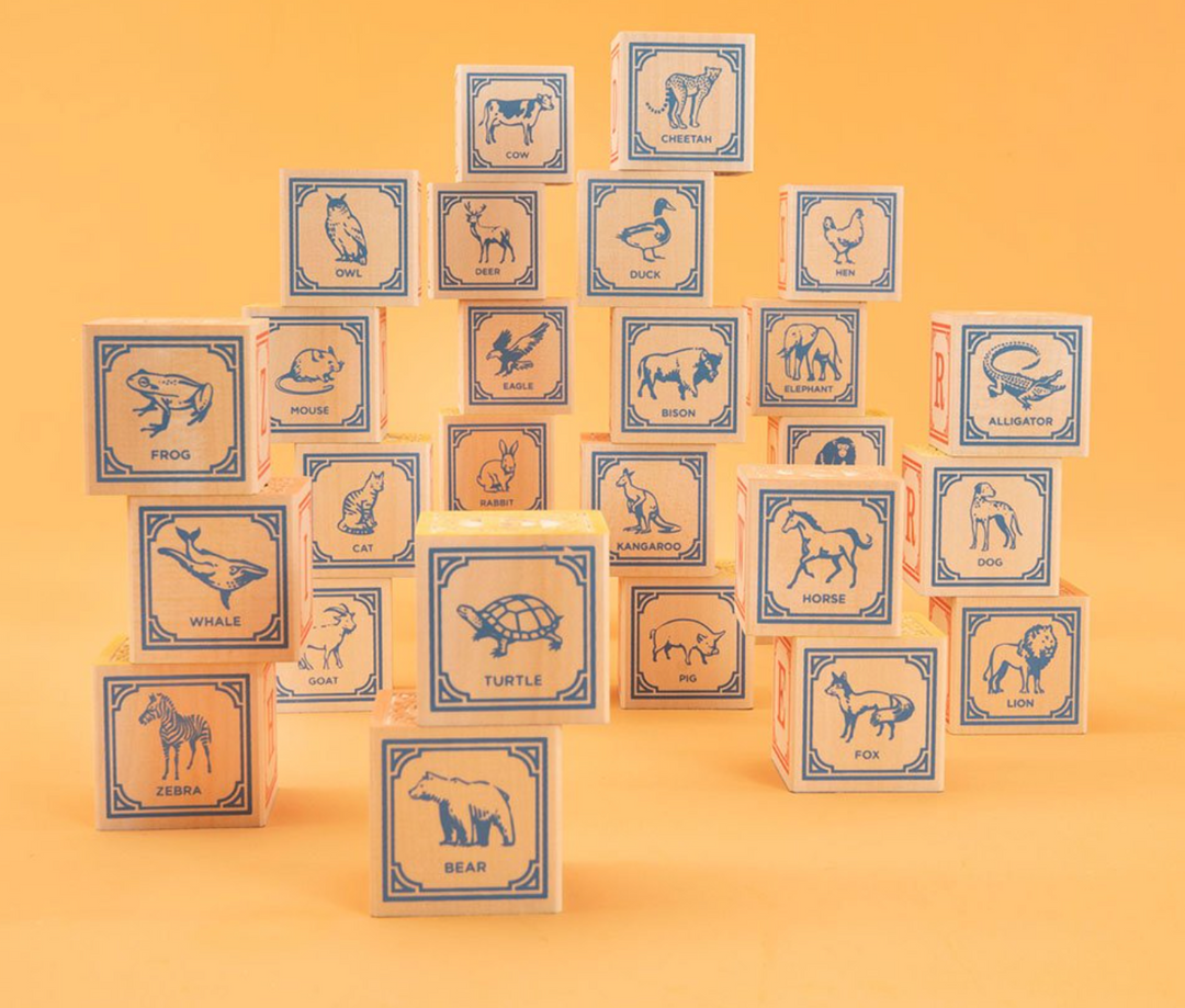 Wooden Alphabet Blocks