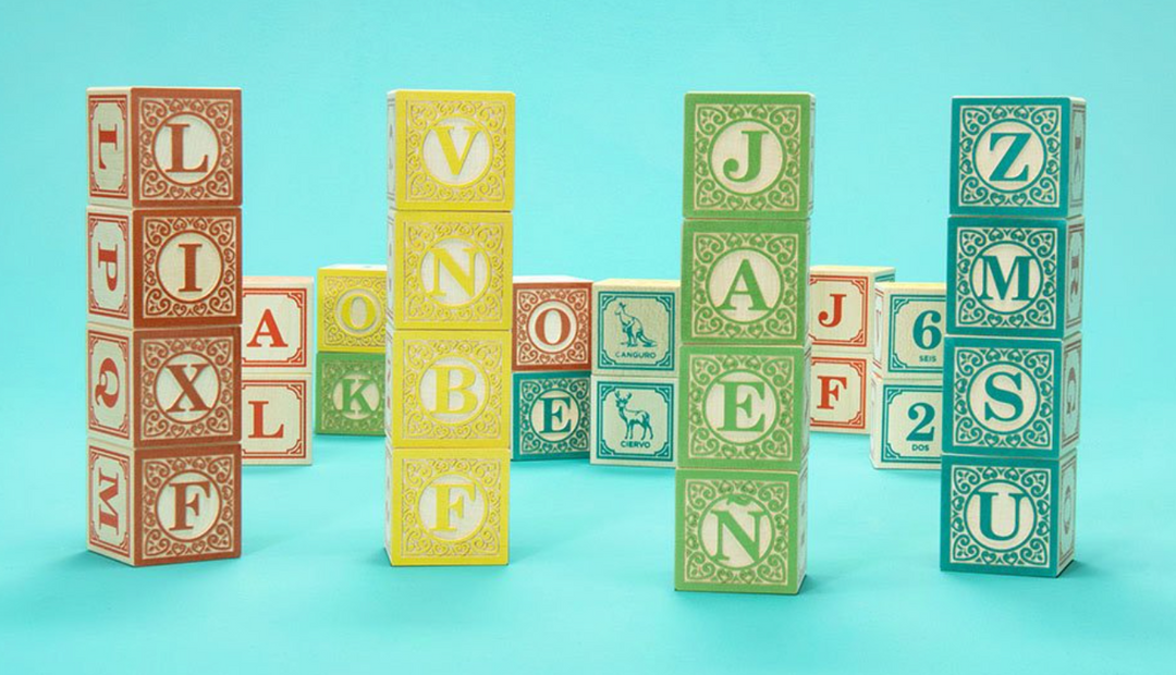 Wooden Alphabet Blocks