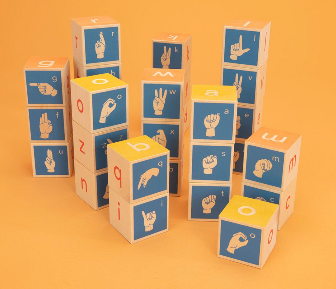 Wooden Alphabet Blocks