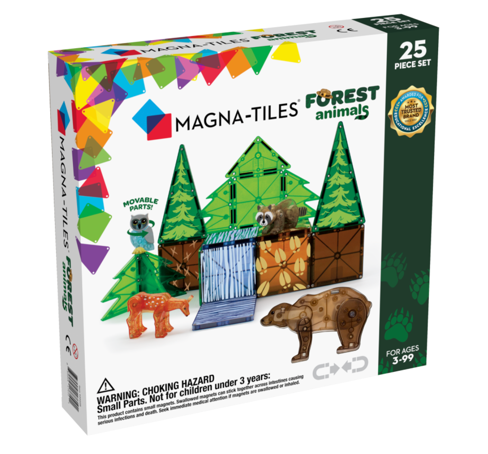 Magna-Tiles Animals 25 Piece Set