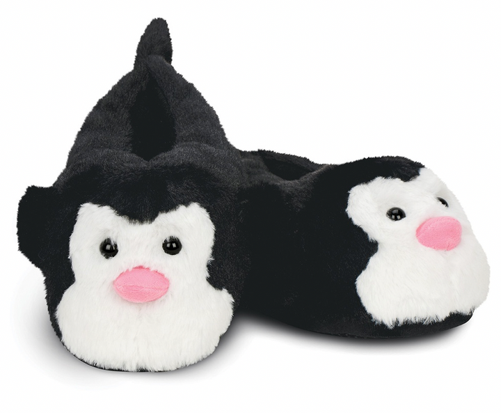 Pink Penguin Slippers