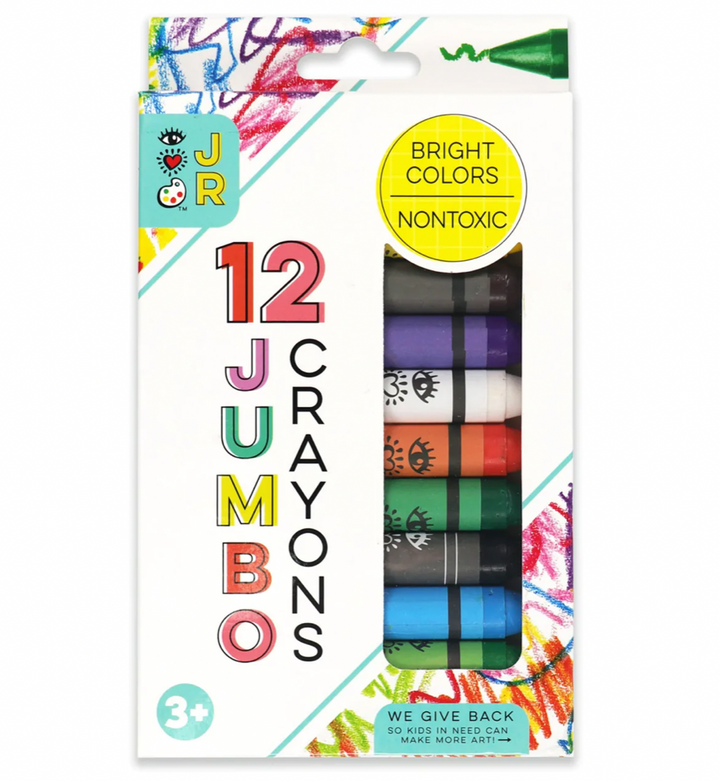 JR 12 Jumbo Crayons