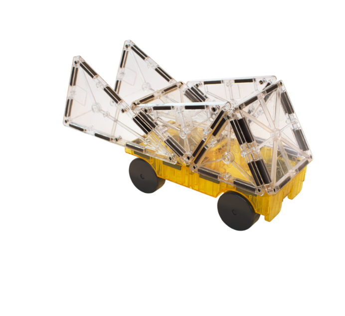 Magna-Tiles Cars Expansion Set