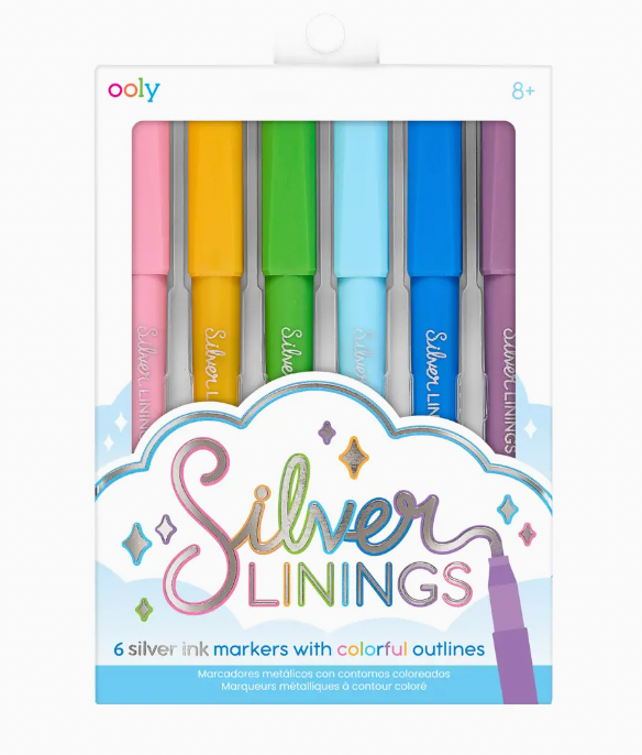 Silver Linings Outline Markers