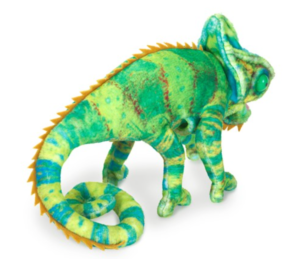 Mini Chameleon Puppet