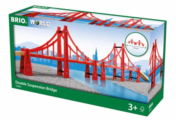 Brio Double Suspension Bridge