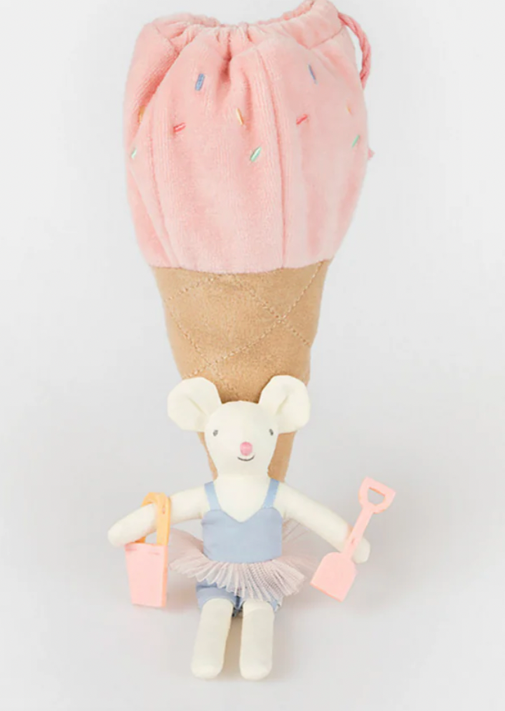 Ice Cream Mouse Mini Doll