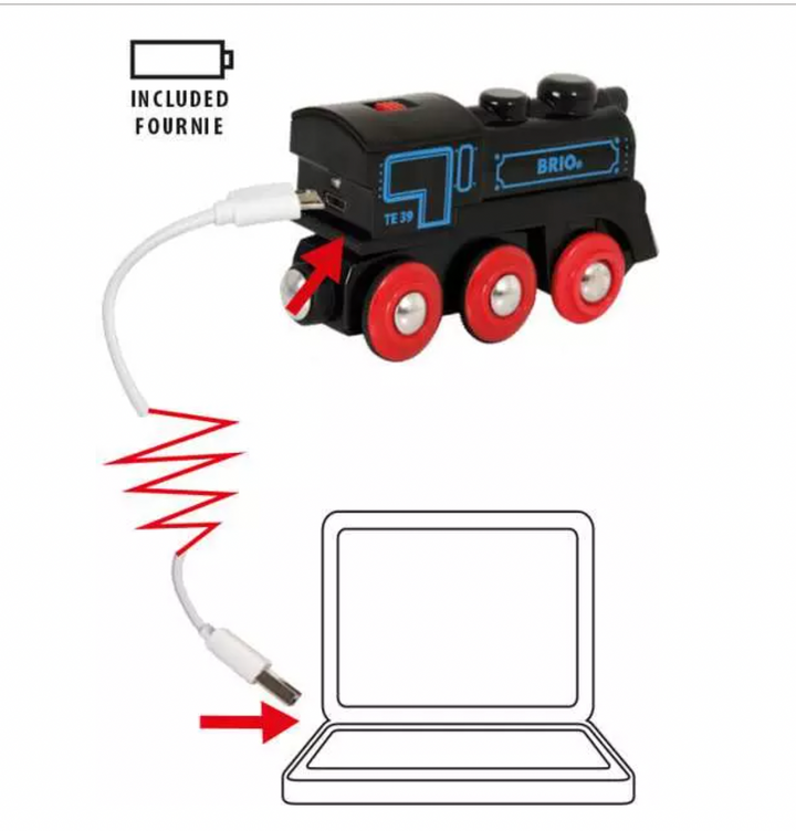 Rechargeable Engine with mini USB Cable