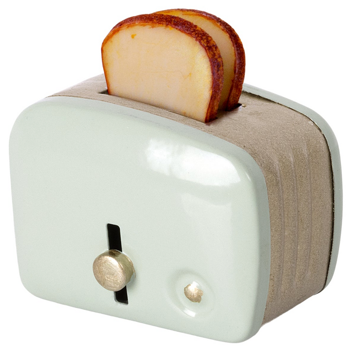 Miniature Toaster & Bread