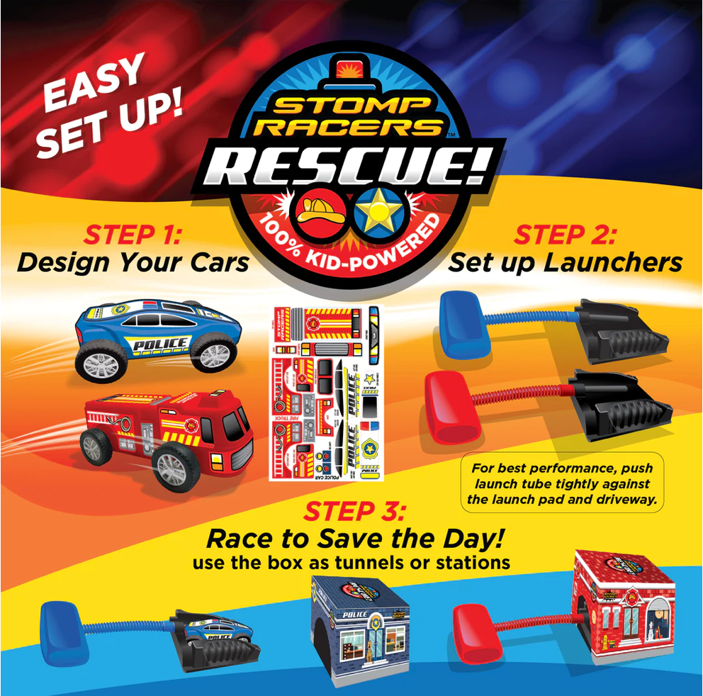 Stomp Rocket® Rescue Racers