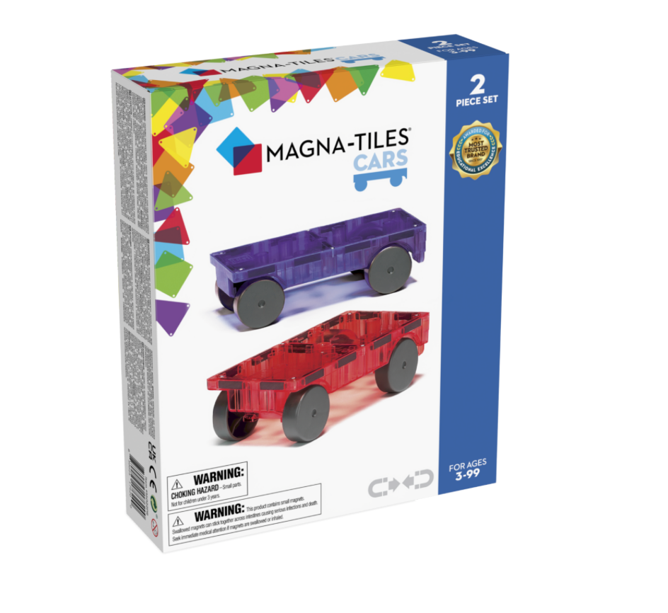 Magna-Tiles Cars Expansion Set