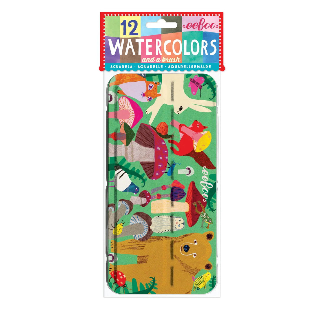 Watercolor Tin