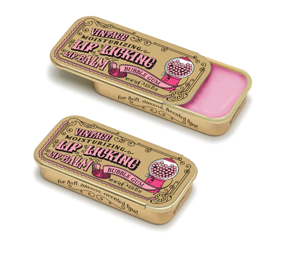 Vintage Style Tin of Lip Balm