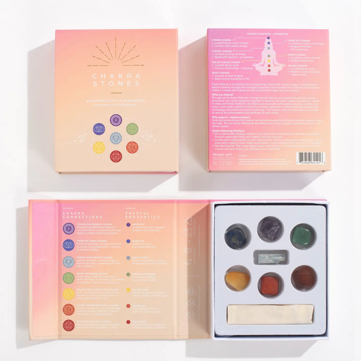 Chakra Boxed Crystal Collection