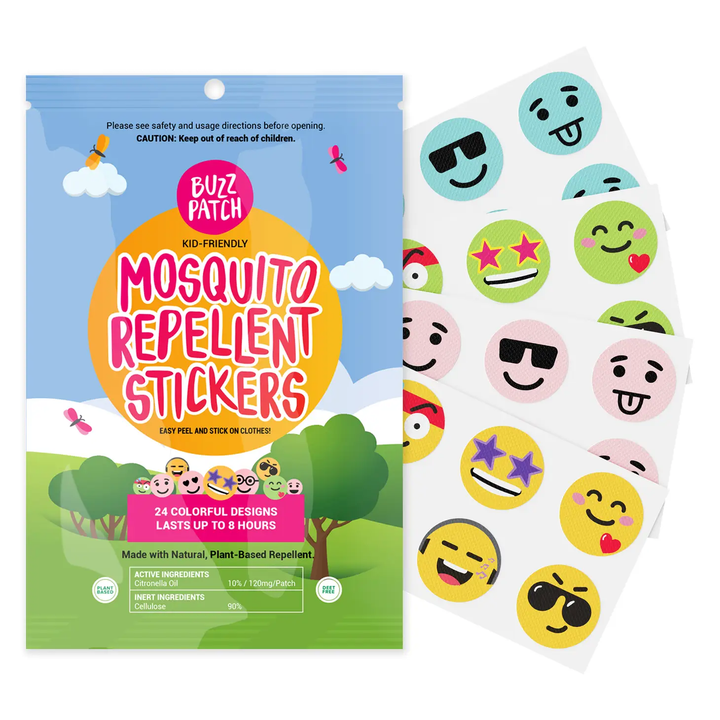 BuzzPatch - Bug, Mosquito, and Insect Repellent Stickers