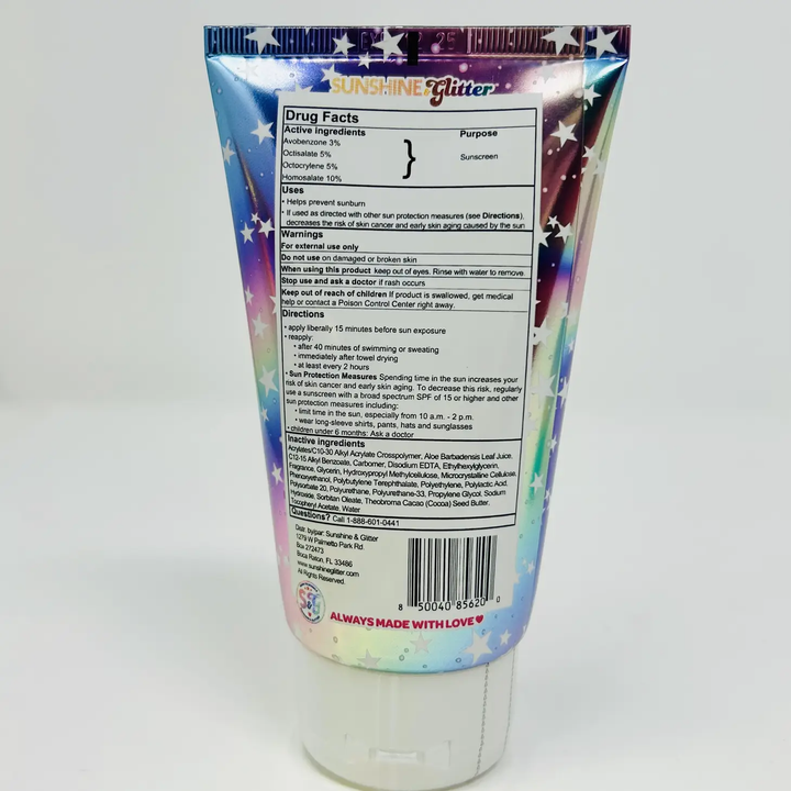 Sea Star Sparkle Cosmic Stardust SPF 50 Glitter Sunscreen