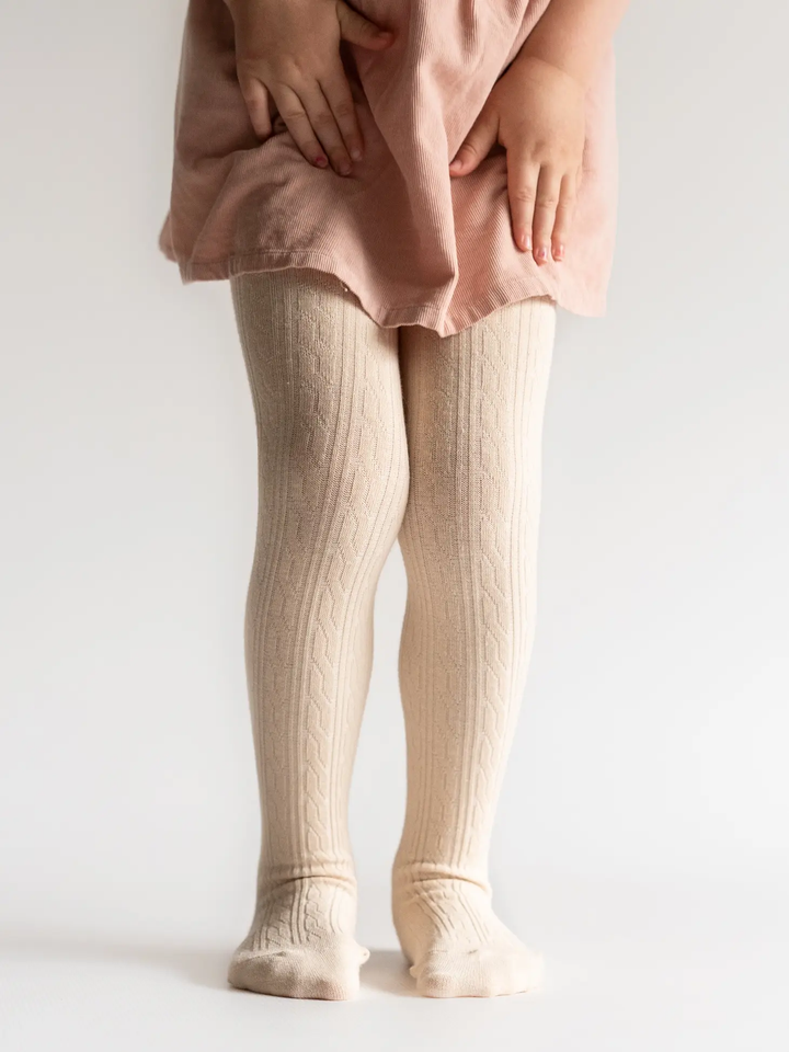 Cable Knit Tights