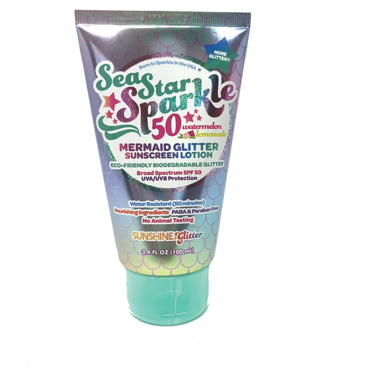 Sea Star Sparkle Cosmic Stardust SPF 50 Glitter Sunscreen