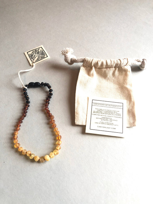 Baltic Amber Kids "teething" Necklaces and Bracelets