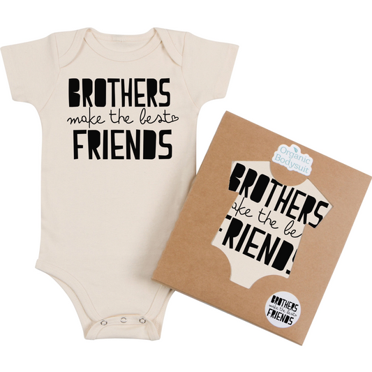 Organic Cotton Sisters/Brothers Make the Best Friends Bodysuit