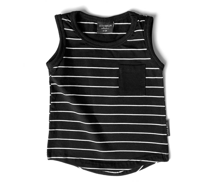 Stripe Pocket Tank