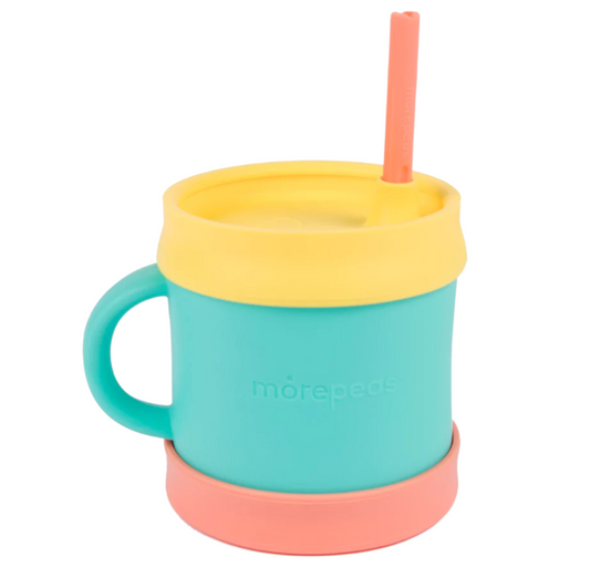 Silicone Sippy + Training Straw Cup