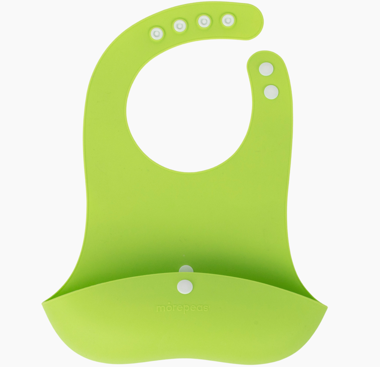 Roll and Snap Silicone Bib