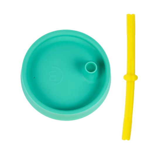 Silicone Sippy Lid + Training Straw Only