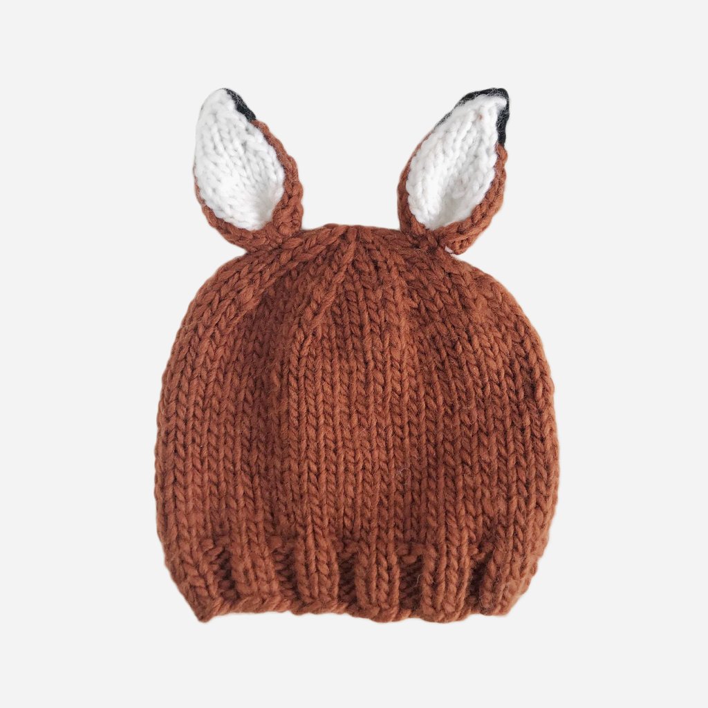 Fox Ear Knit Hat